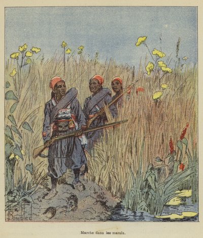Gå i sumpene af after Louis Charles Bombled