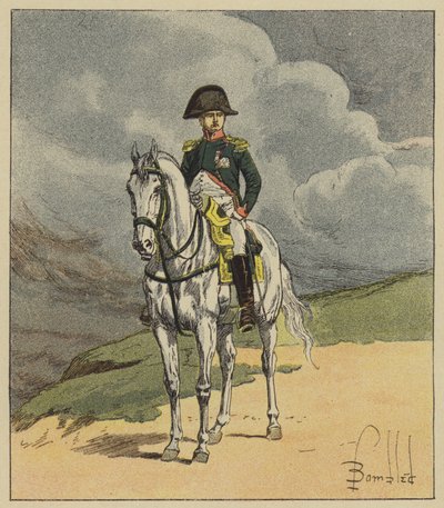 Napoleon Bonaparte af after Louis Charles Bombled