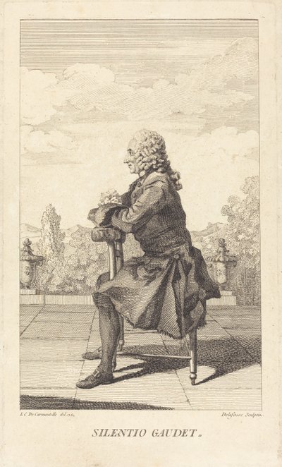 Jean-Baptiste-Francois Durey de Meinières af after Louis de Carrogis Jean Baptiste Delafosse called Carmontelle