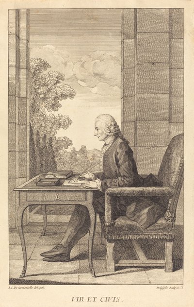 M. Lambert af after Louis de Carrogis Jean Baptiste Delafosse called Carmontelle