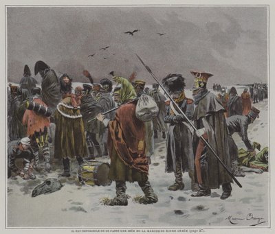 Det er umuligt at få en idé om vor hærs fremskridt af after Maurice Henri Orange