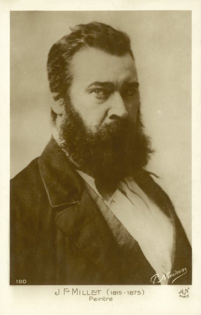 Jean-Francois Millet, fransk maler af after Nadar