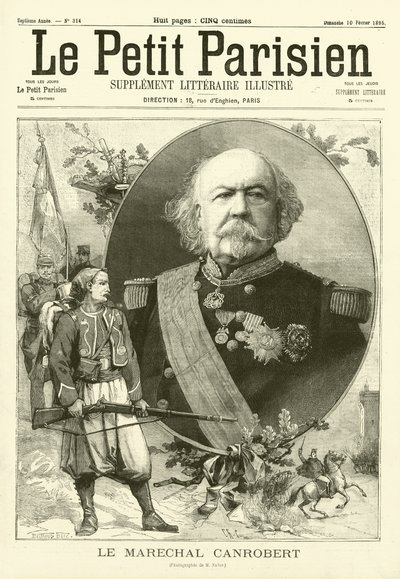 Marskal Canrobert, fransk soldat af after Nadar