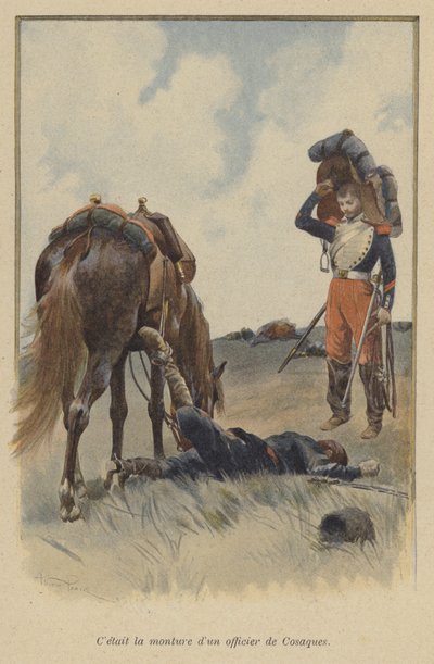 Det var bjerget af en kosakofficer af after Paris