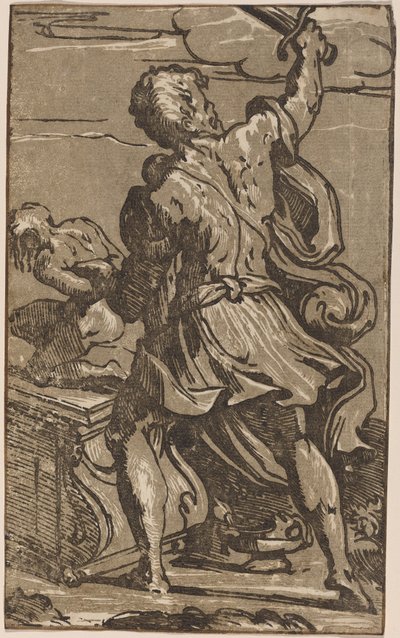 Abrahams offer af after Parmigianino