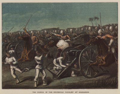Anklagen for husholdningskavaleriet ved Kassassin af after Richard Simkin
