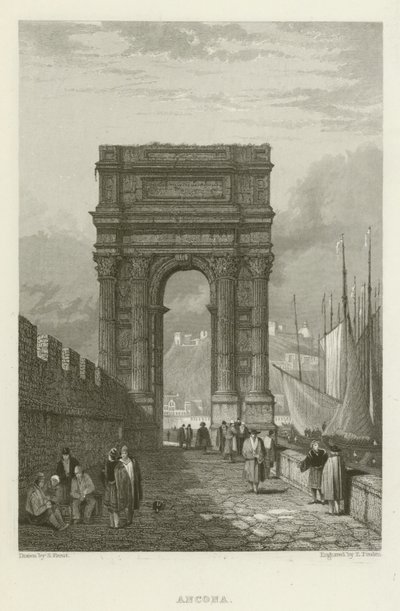 Ancona af Samuel (after) Prout