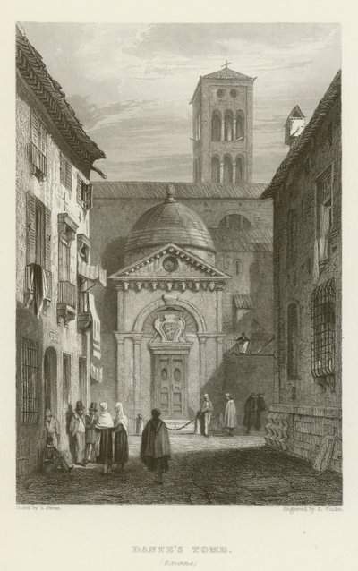 Dantes grav, Ravenna af Samuel (after) Prout