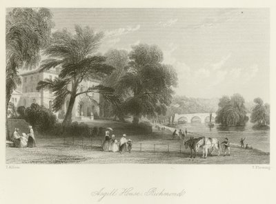 Asgill House, Richmond af after Thomas Allom