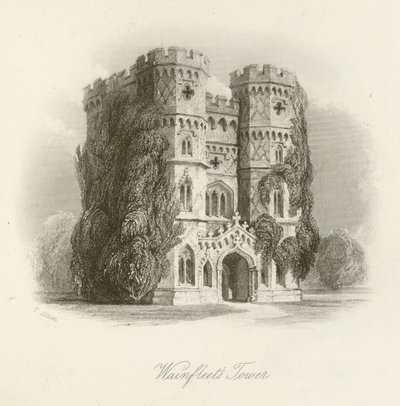 Wainfleets Tower af after Thomas Allom