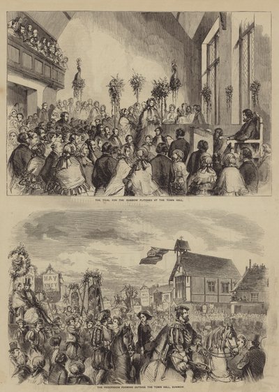 Dunmow Flitches af after Thomas Harrington Wilson