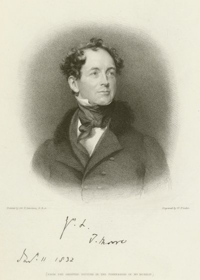 Thomas Moore af after Thomas Lawrence