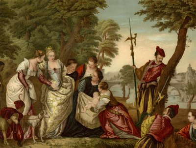 Fundet af Moses af after Veronese