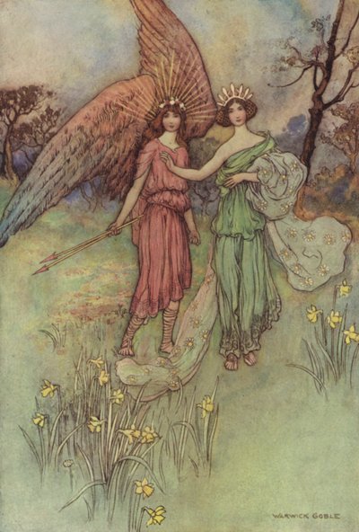 Geoffrey Chaucer, legenden om gode kvinder af after Warwick Goble