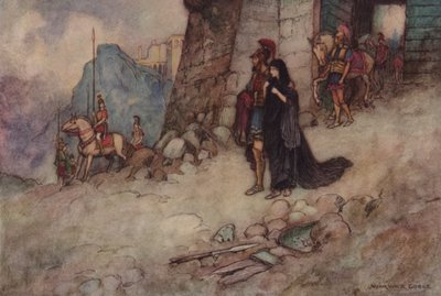 Geoffrey Chaucer, Troilus og Criseyde af after Warwick Goble