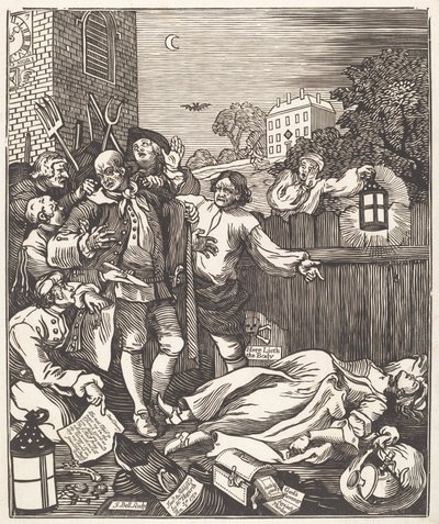 Grusomhed i perfektion af after William Hogarth John Bell