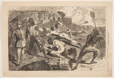 En skal i oprørsskyttegravene af Winslow Homer