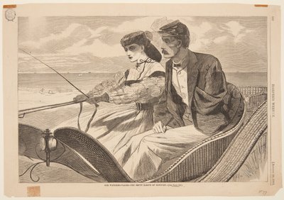 Vores vandingssteder - Det tomme ærme i Newport af Winslow Homer