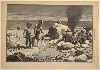 Sea-Side Skitser – En Musling-Bake af Winslow Homer