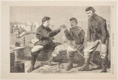 Thanksgiving-Day in the Army – After Dinner: The Wish-Bone af Winslow Homer