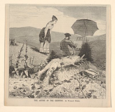 The Artist in the Country, fra Appletons