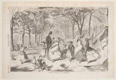 Boston Common af Winslow Homer