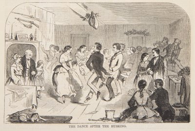 Dansen efter Huskingen af Winslow Homer
