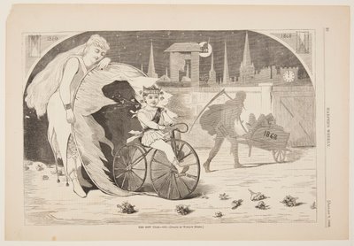 Det nye år - 1869 af Winslow Homer