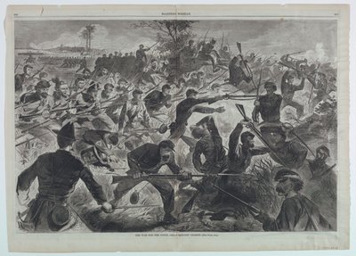 The War for the Union, 1862 - En bajonetladning af Winslow Homer