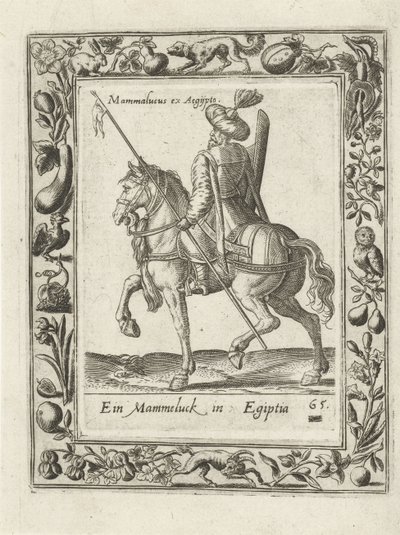 Mamluk til hest af anonymous (attributed to)