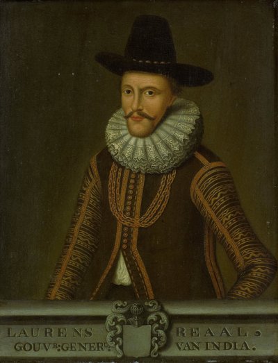 Portræt af Laurens Reael, generalguvernør for Hollandsk Ostindien af anonymous (copy after)