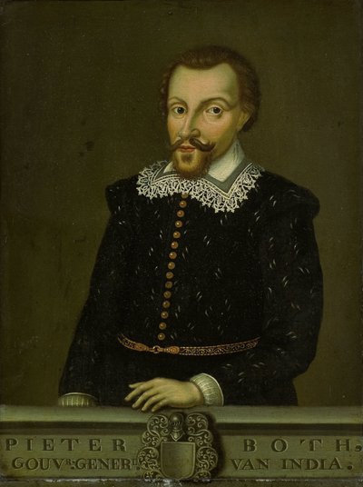 Portræt af Pieter Both, generalguvernør for Hollandsk Ostindien af anonymous (copy after)