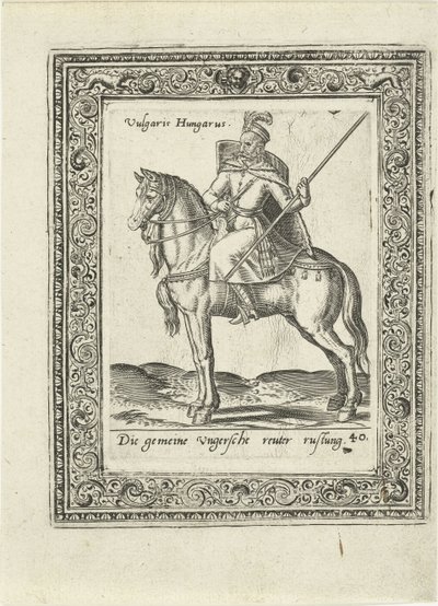 ungarsk rytter af anonymous (possibly)