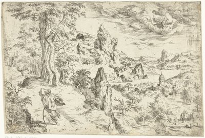 Moses med lovens stentavler af anonymous (possibly)