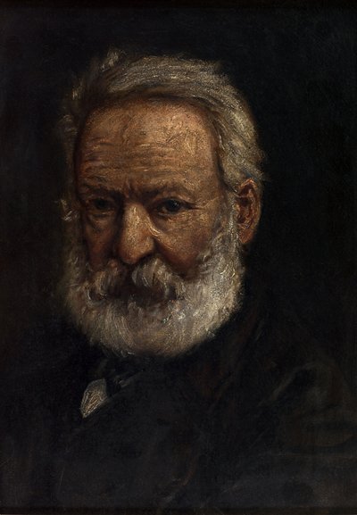 Fransk:  Portræt af Victor Hugo af anonymous 