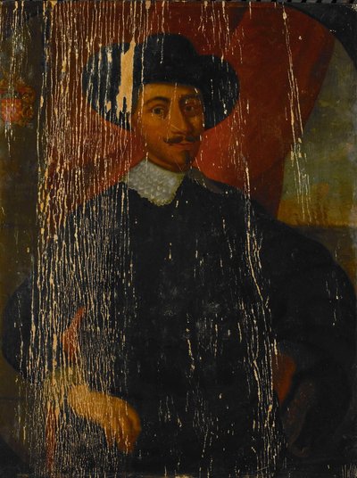 Portræt af Antonio van Diemen, generalguvernør i Hollandsk Ostindien af anonymous 
