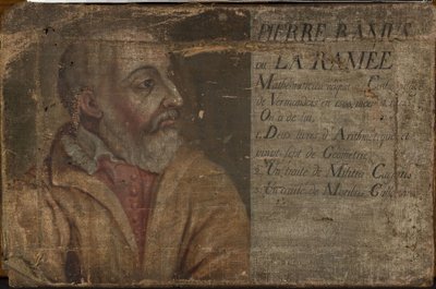 Portræt af Petrus Ramus, matematiker af anonymous 