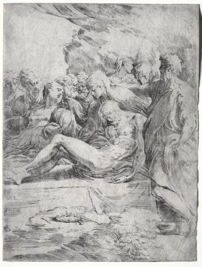Begravelsen af attributed to Asteas