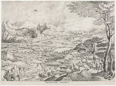 De store landskaber: Rural Solicitus af attributed to Jan van Doetechum