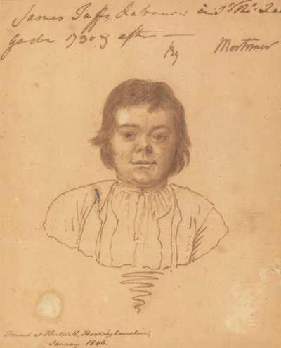 Portræt af James Tuffs af attributed to John Hamilton Mortimer