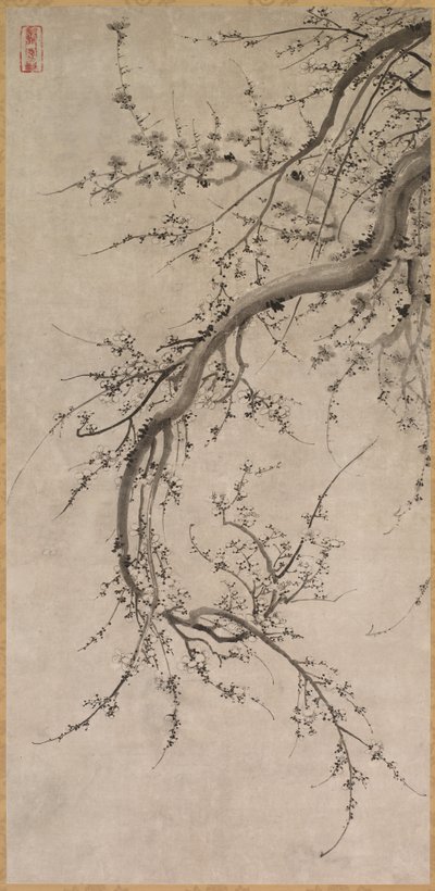 Prunus af attributed to Kano Einō
