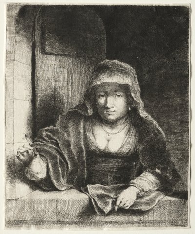 Kvinden med pæren af attributed to Painter of the Royal Procession