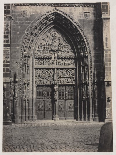 Indgang, St. Lorenz-katedralen, Nürnberg af attributed to Schrag