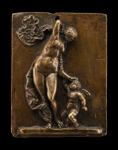 Venus tugter Amor af called Riccio Andrea Briosco
