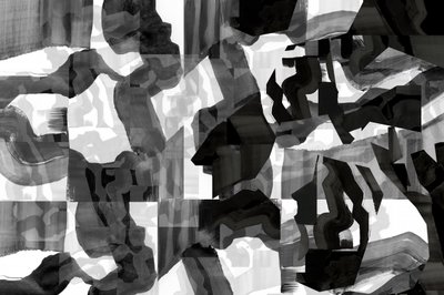 Abstrakte menneskefigurer af cartissi