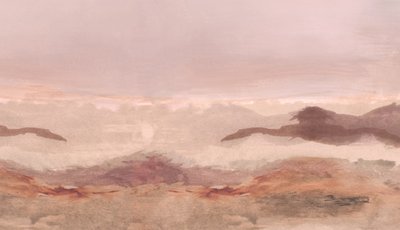 Abstrakt: Pink Horizon af cartissi