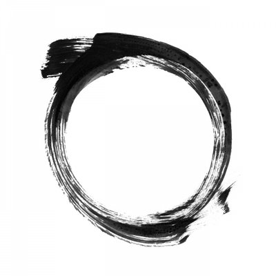 Enso Zen-kredsen af cartissi