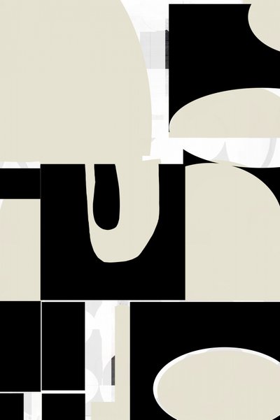 Flydende geometrisk abstrakt af cartissi