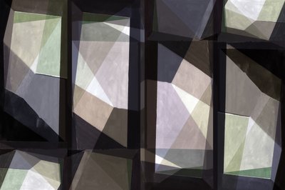 Geometrisk vindueslys af cartissi