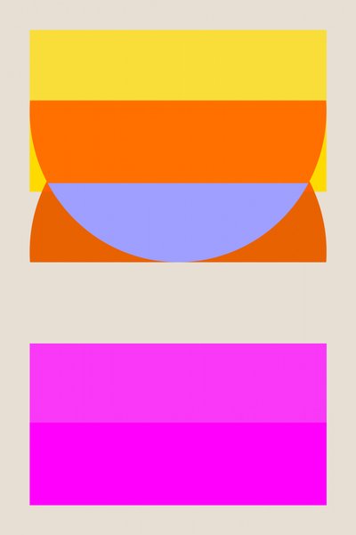 Geometriske farver i lag af cartissi